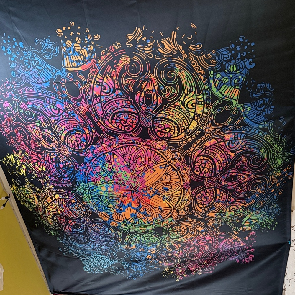 Colorful Mandala Wall Tapestry